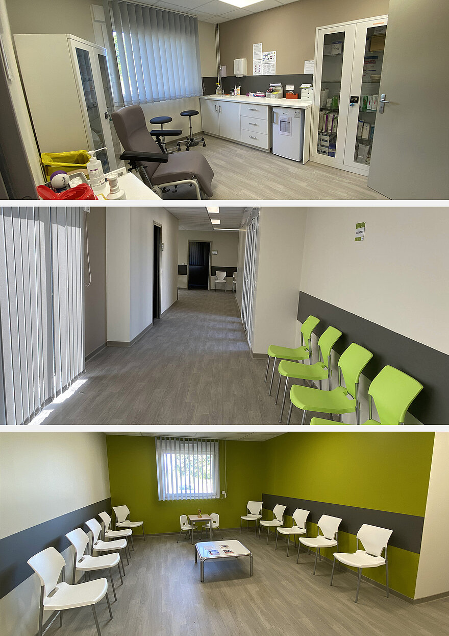 Nouveaux locaux du centre de santé de Montigny-en-Ostrevent
