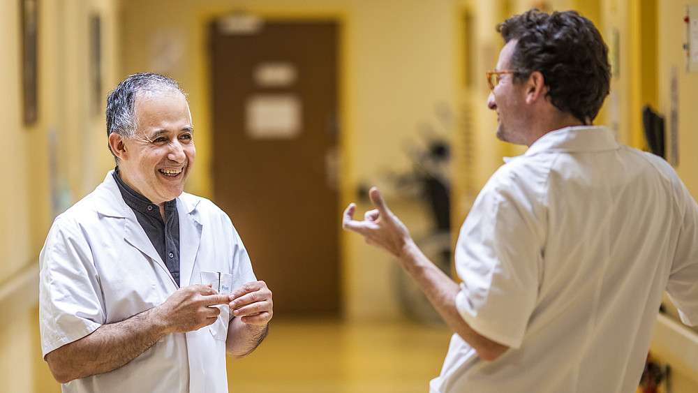Échange entre deux médecins Filieris