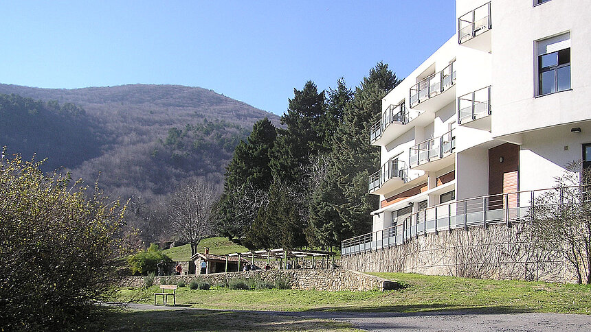 Le centre Filieris de Folcheran, en Ardèche, au pied des Cévennes